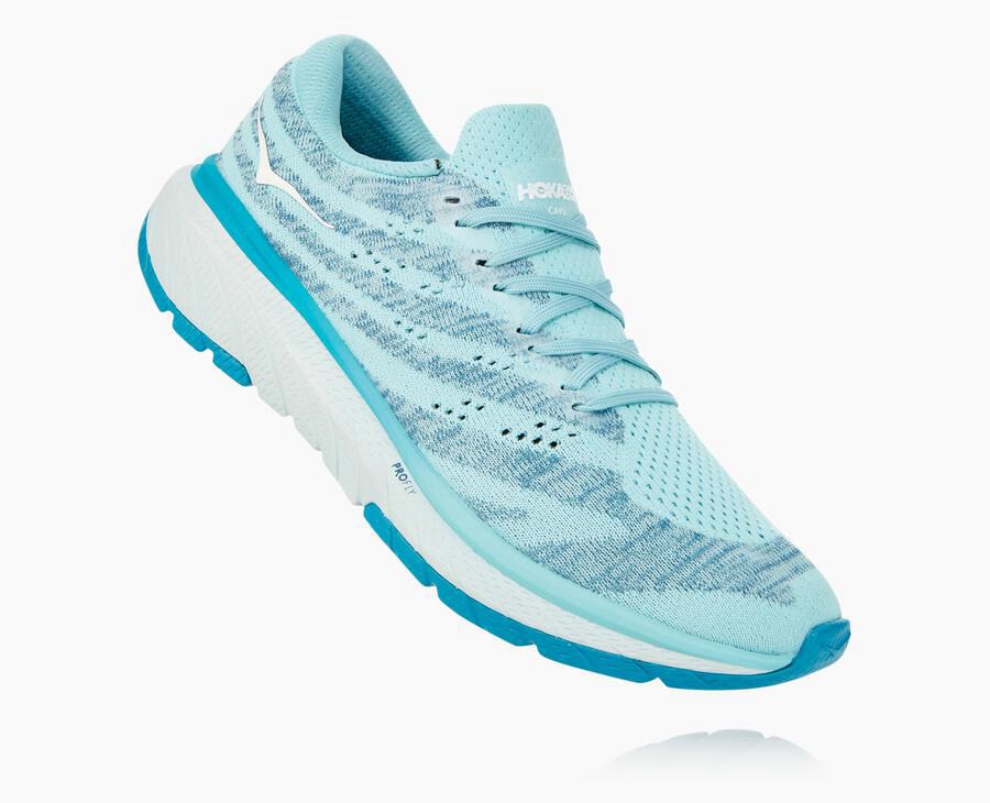 Hoka Womens Walking Shoes NZ - Hoka Cavu 3 Blue (TNP456823)